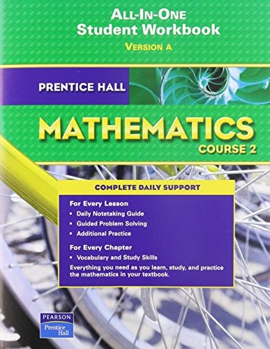 Prentice Hall Math Course 2 Student Workbook 2007c