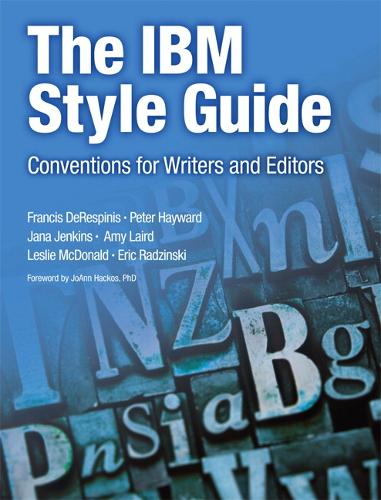 The IBM Style Guide, The