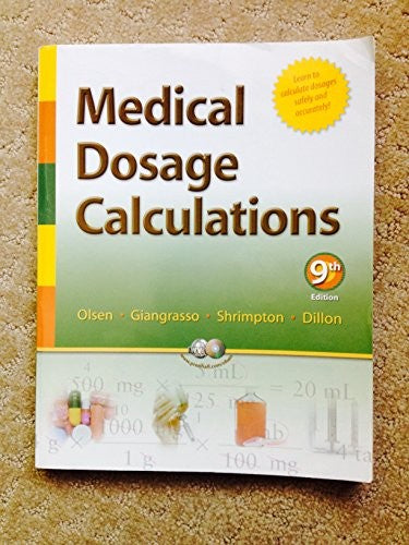 Medical Dosage Calculations