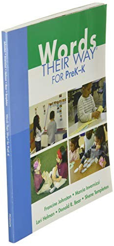 Words Their Way for PreK-K