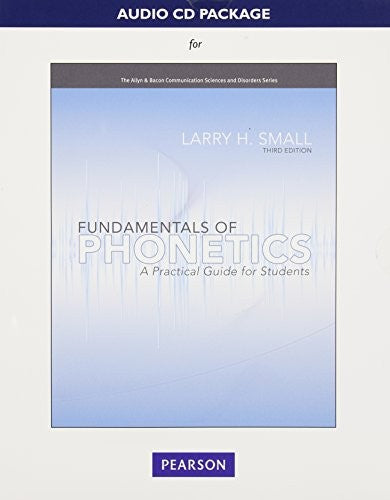 Audio CD for Fundamentals of Phonetics