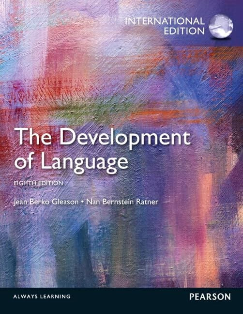 The Development of Language