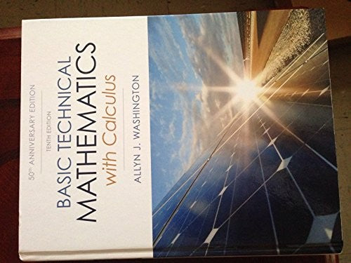 Basic Technical Mathematics with Calculus