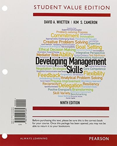 Developing Management Skills