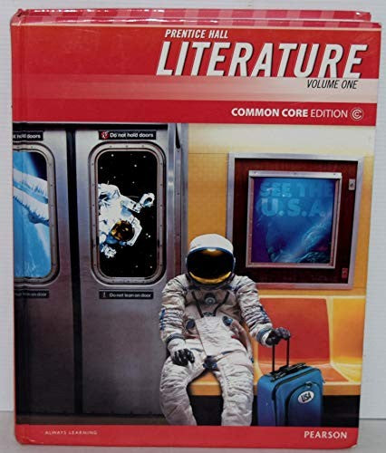 Prentice Hall Literature Common Core Edition, Grade 8 Volume 1
