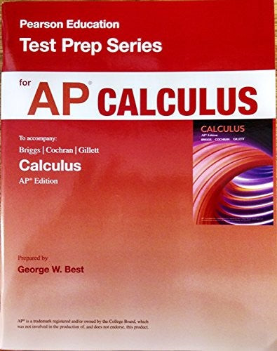 Pearson Education Test Prep Series for AP Calculus