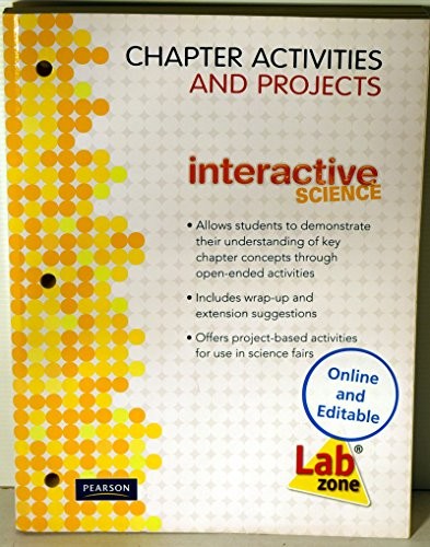 Chapter Activities and Projects Lab Zone (Interactive Science)