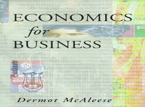 Economics For Business