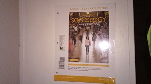 Sociology, Books a la Carte Edition