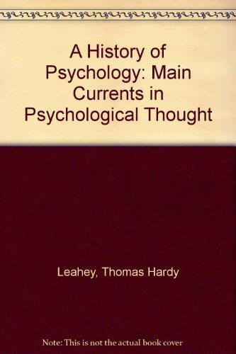 A History of Psychology
