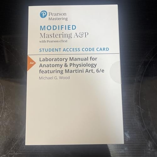 Modified Mastering A&P with Pearson eText -- ValuePack Access Card -- for Laboratory Manual for Anatomy & Physiology featuring Martini Art