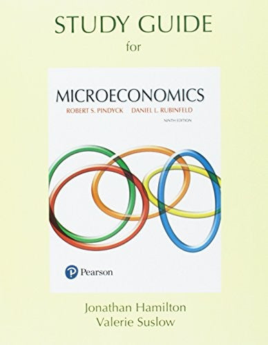 Study Guide for Microeconomics