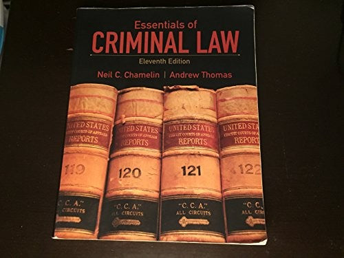 Essentials of Criminal Law