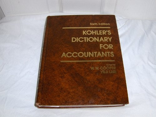 Dictionary for Accountants