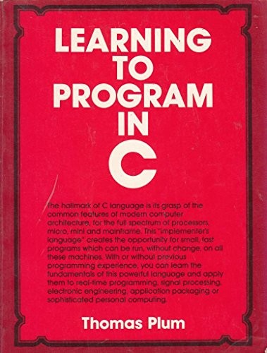 Learning to Programme in C