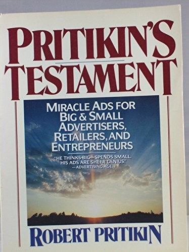 Pritikin's Testament