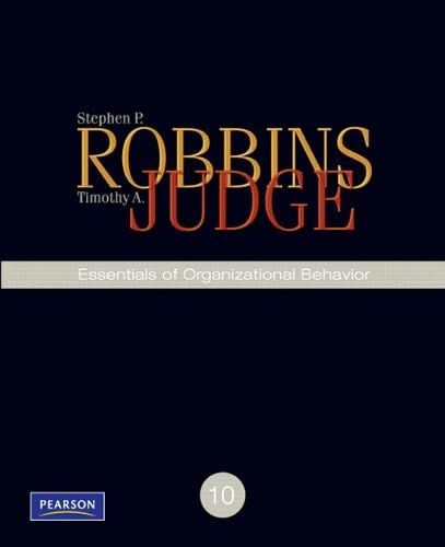 Essentials of Organizational Behavior