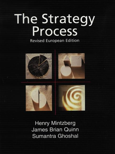 Strategy Process, The - European Edition (Revised)