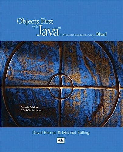 Objects First With Java