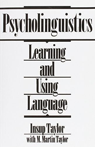 Psycholinguistics