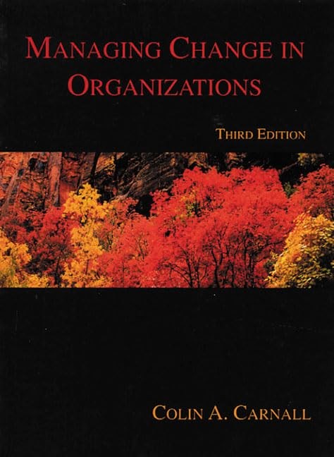 Managing Change In Organisations