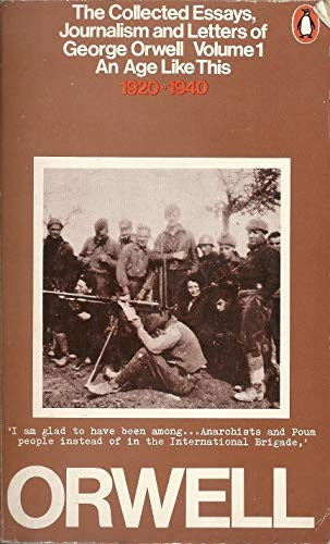 The Collected Essays, Journalism And Letters, Vol.1