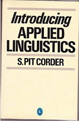 Introducing Applied Linguistics