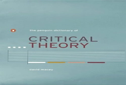 The Penguin Dictionary of Critical Theory