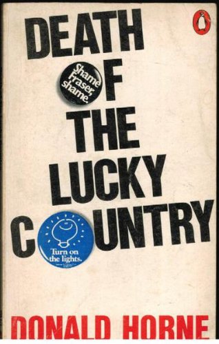 Death of the Lucky Country