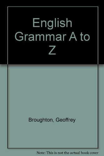 English Grammar A to Z