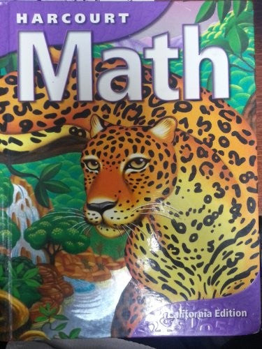 Harcourt School Publishers Math California