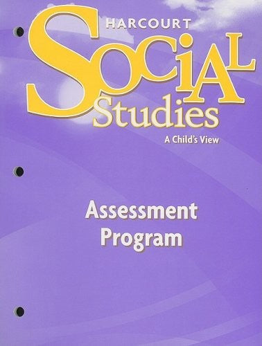 Social Studies: A Child's View, Grade 1