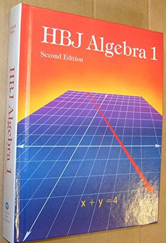 Hbj Algebra I