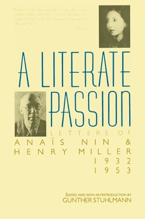 A Letters between Nin and Henry Miller