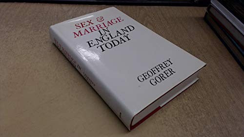 Sex and Marriage in England Today