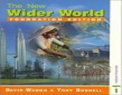 The New Wider World