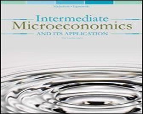 Intermediate Microeconomics and Its Application