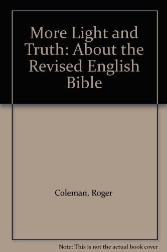 New Light and Truth : The Making of the Revised English Bible