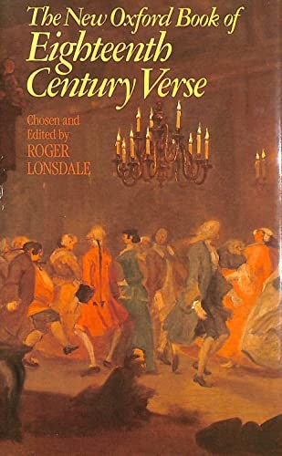 The New Oxford Book of Eighteenth Century Verse