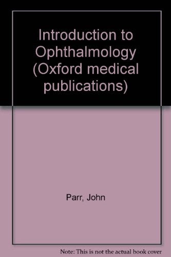 Introduction to Ophthalmology