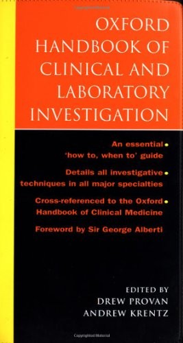 Oxford Handbook of Clinical and Laboratory Investigation