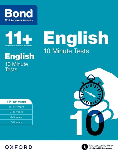 Bond 11+ English 10 Minute Tests for Age 11-12+ | For the 11+, 13+, and other school entrance exams