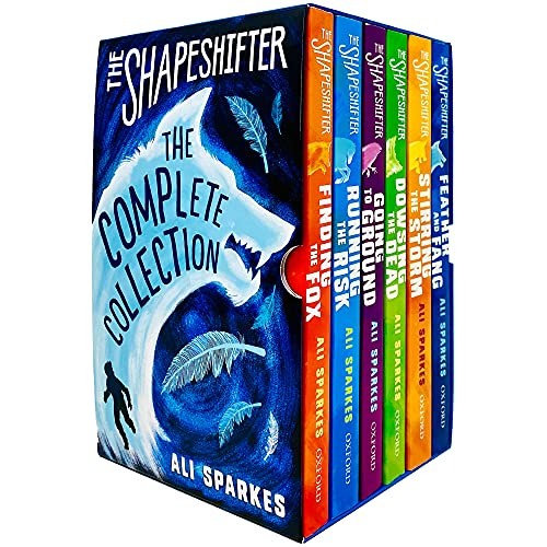The Shapeshifter Series Books Collection Box Set By Ali Sparkes Finding the Fox Running the Risk Going to Ground Dowsing the Dead Stirring the Storm Feather And Fang