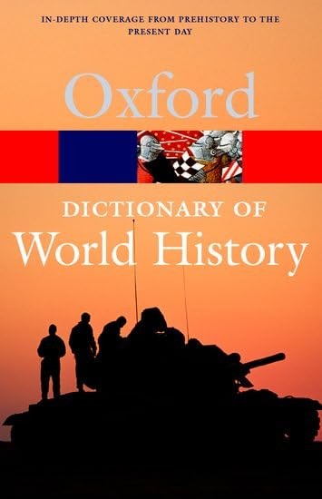 A Dictionary of World History