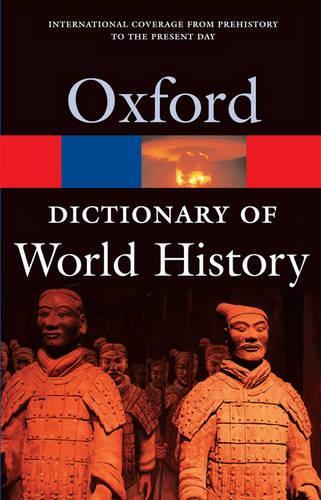 A Dictionary of World History