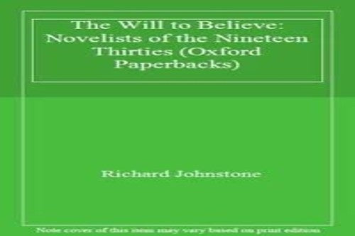 The Will to Believe
