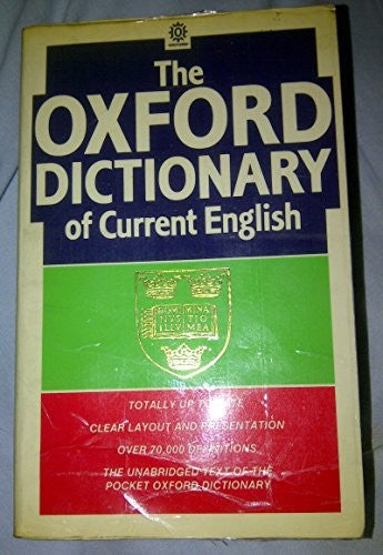 The Oxford Dictionary of Current English