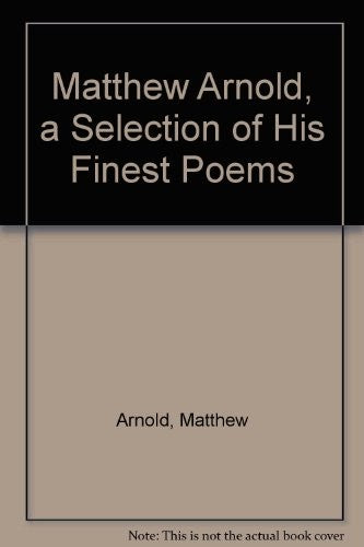 Matthew Arnold
