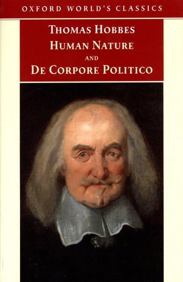 The Elements of Law Natural and Politic: Human Nature Pt. 1