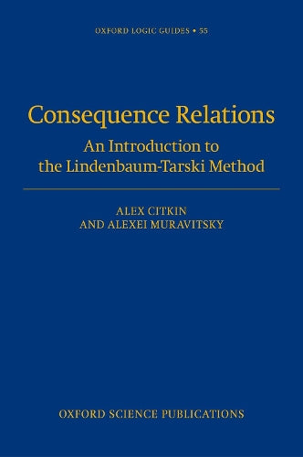 Consequence Relations